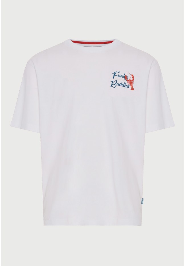 Ανδρικό relaxed t-shirt με τύπωμα