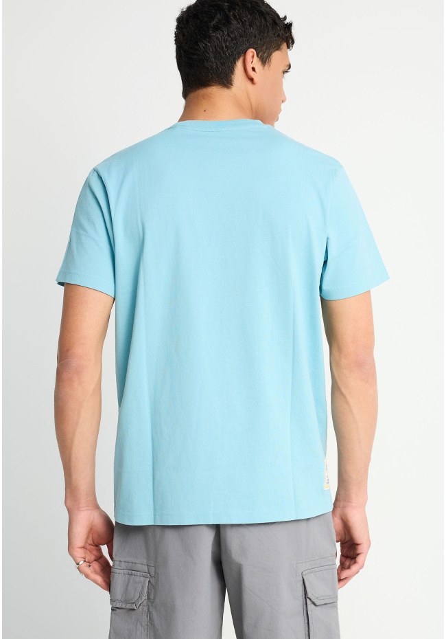 Men's cotton t-shirt with print
