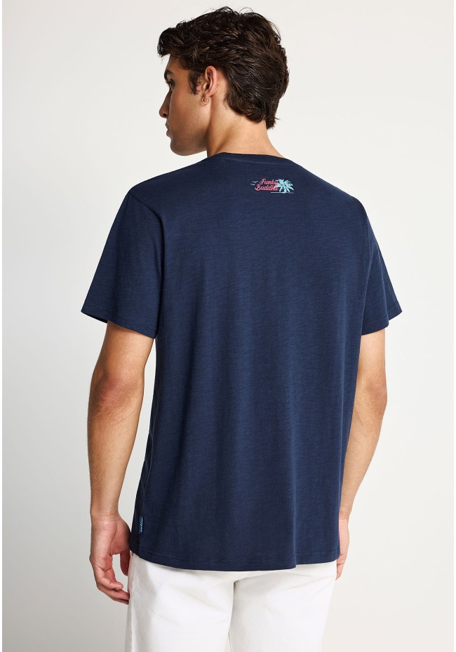 Men's cotton t-shirt with print