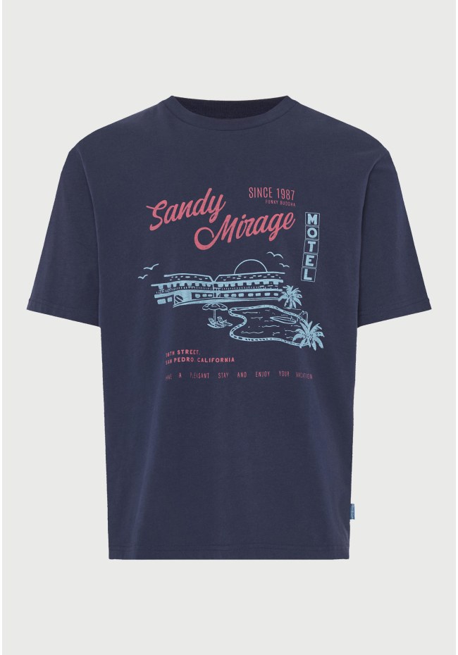 Men's cotton t-shirt with print