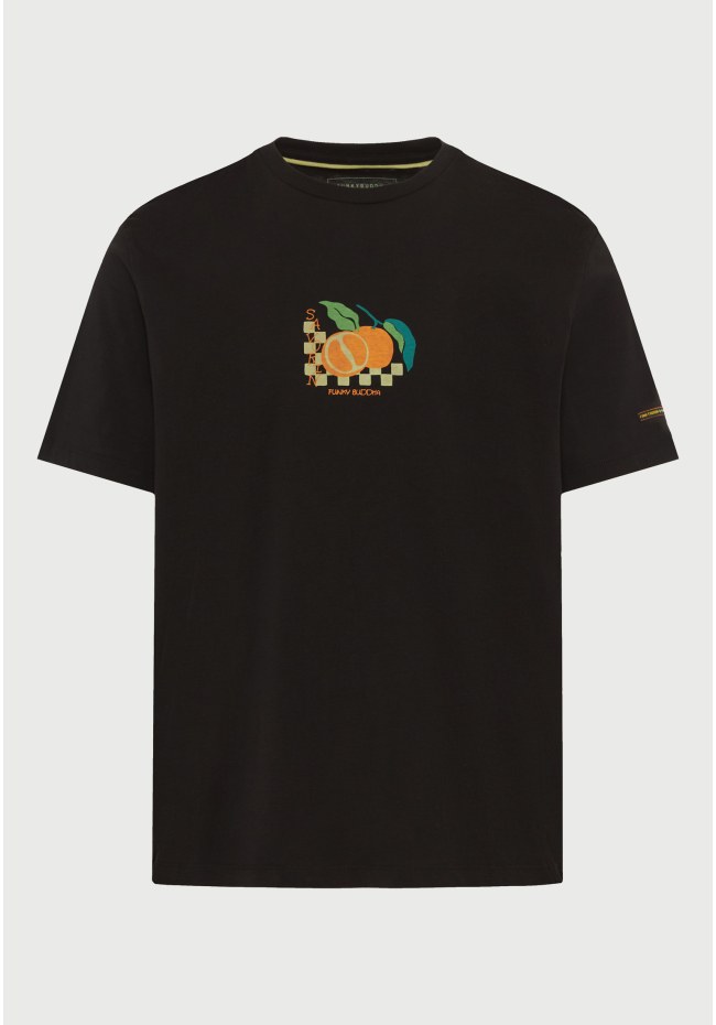 Ανδρικό t-shirt με τύπωμα στην πλάτη