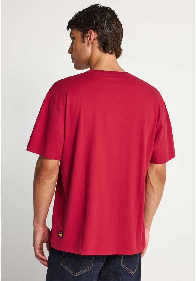 Ανδρικό relaxed t-shirt με τύπωμα