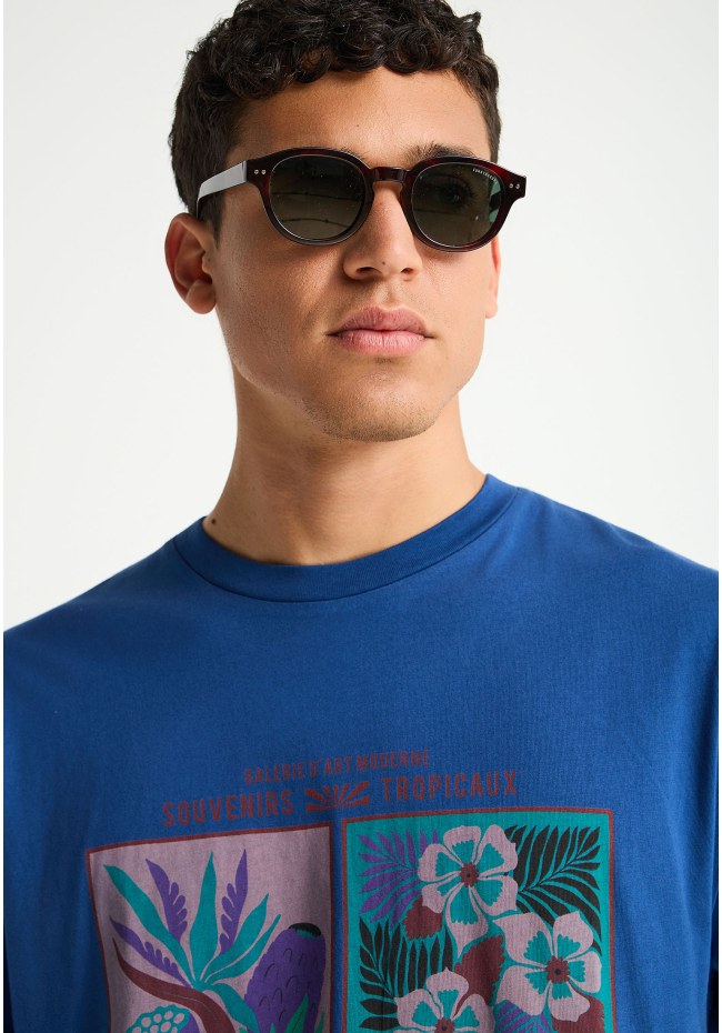 Ανδρικό relaxed t-shirt με τύπωμα