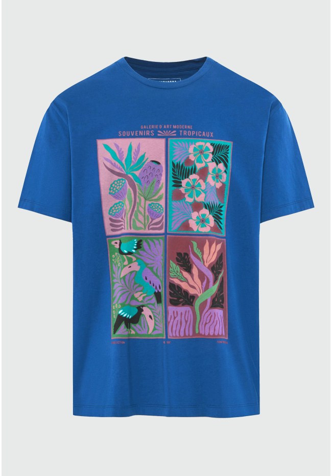 Ανδρικό relaxed t-shirt με τύπωμα