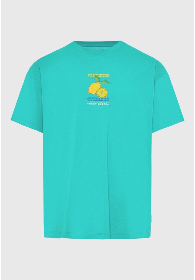 Men's oversized t-shirt with print on the back