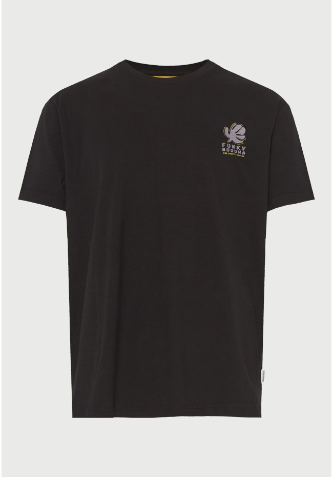 Ανδρικό t-shirt με τύπωμα στην πλάτη