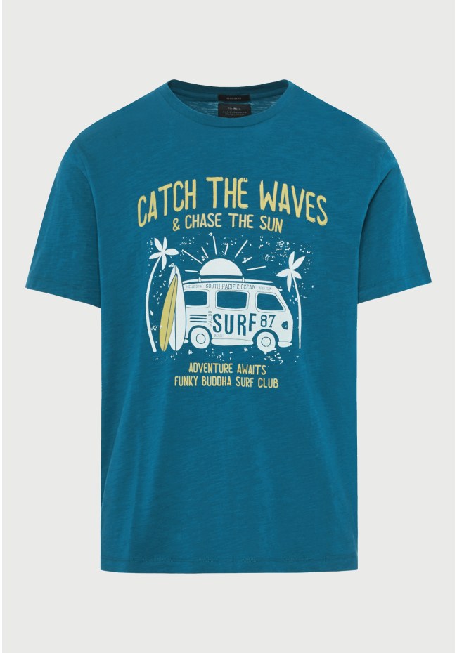 Men's cotton t-shirt with print