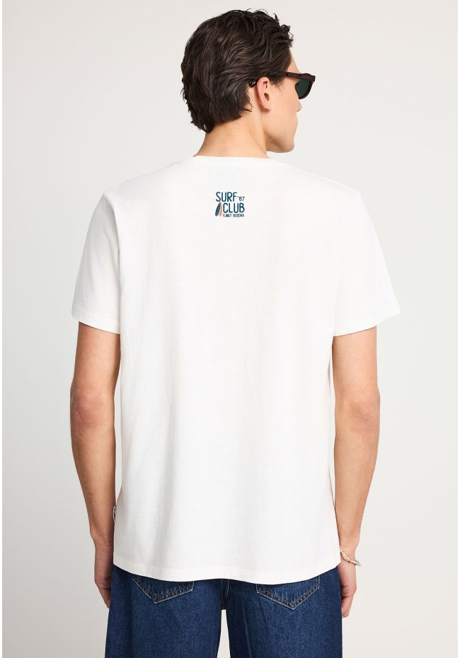 Ανδρικό βαμβακερό t-shirt με τύπωμα
