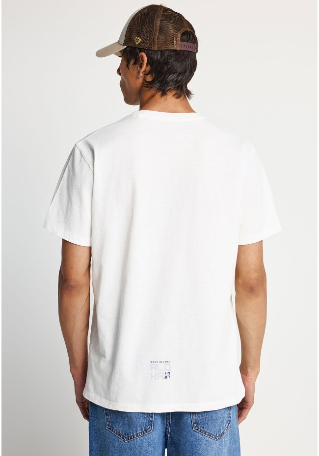 Men's cotton t-shirt with print