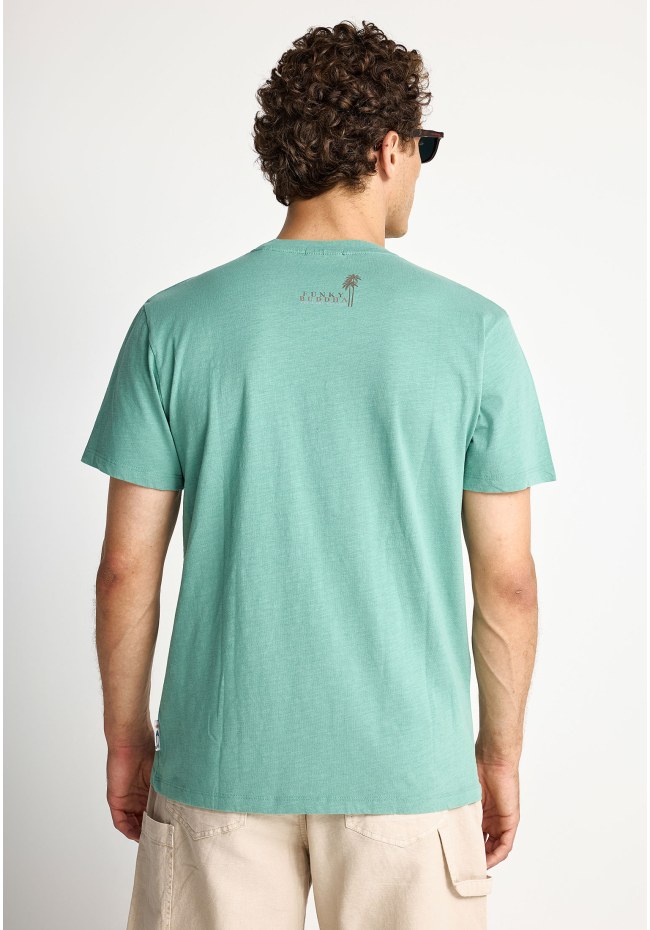 Ανδρικό βαμβακερό t-shirt με τύπωμα