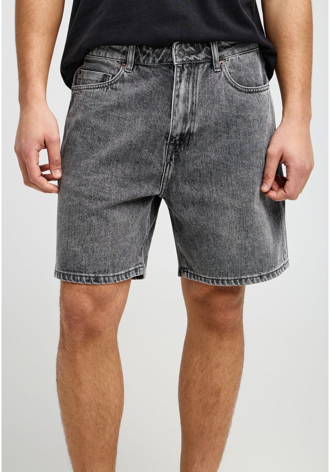 Ανδρική baggy τζην βερμούδα από βαμβάκι