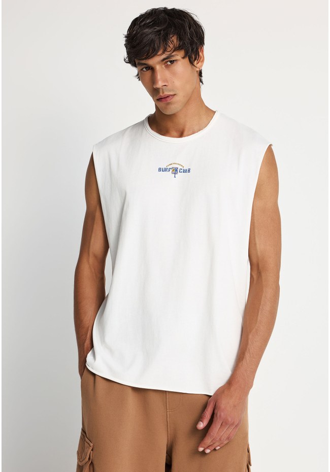 Men's cotton sleeveless top