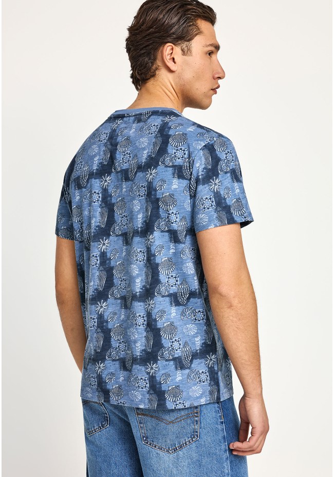 Ανδρικό t-shirt με μοτίβο