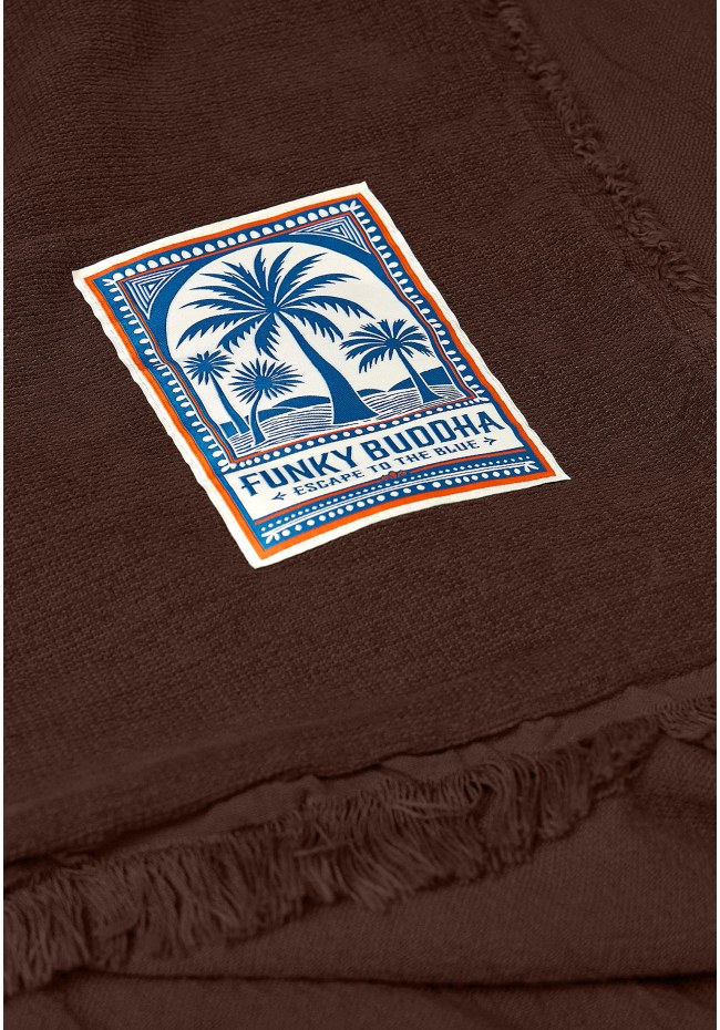 Beach towel with fringe (170 x 91 cm)
