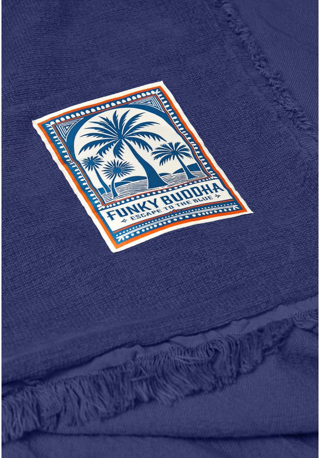 Beach towel with fringe (170 x 91 cm)