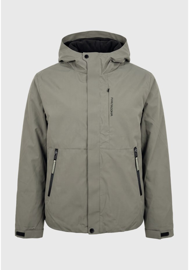 Men's casual jacket with hood