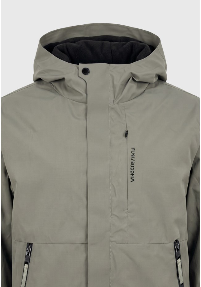 Men's casual jacket with hood