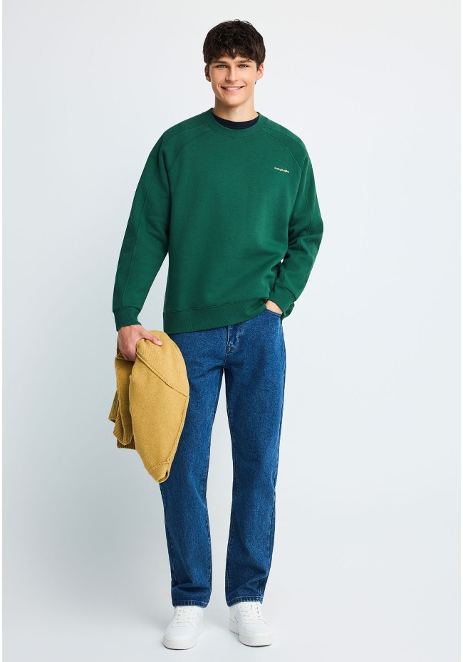 Men's raglan sleeve sweatshirt 