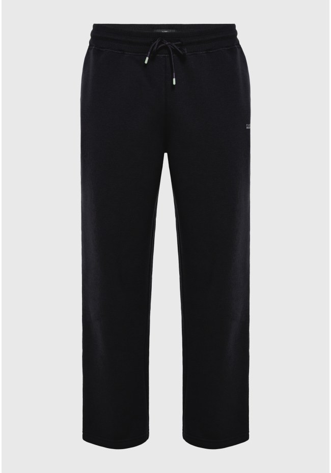 Men's cotton-blend straight leg sweatpants