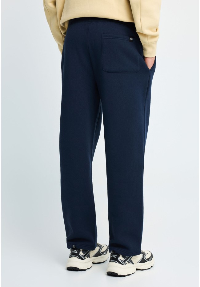 Men's cotton-blend straight leg sweatpants