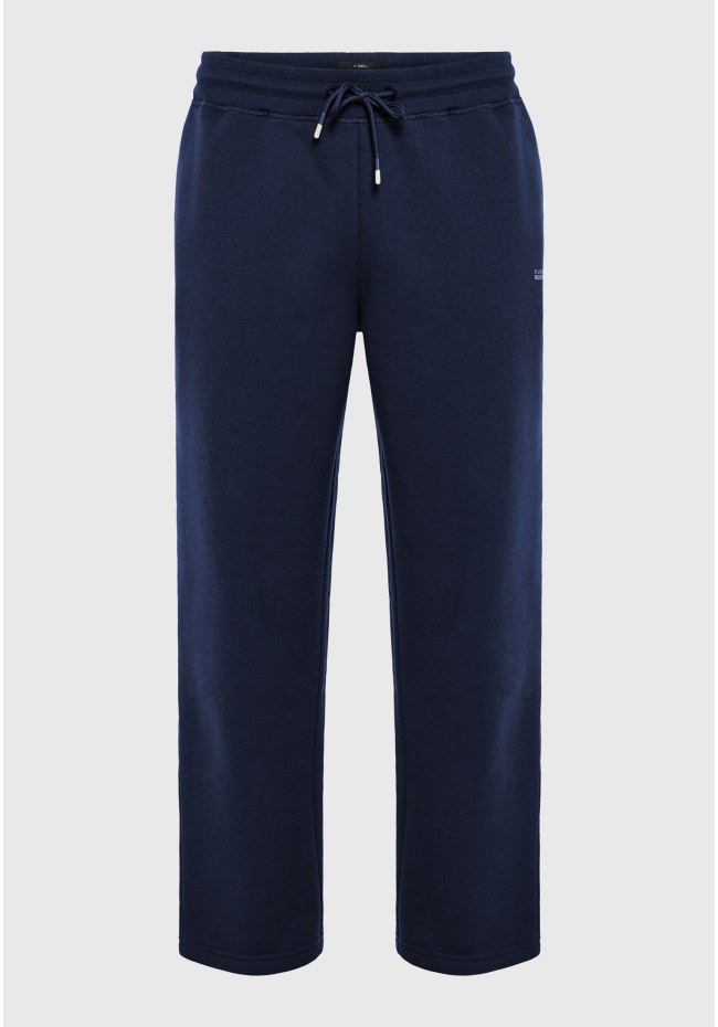 Men's cotton-blend straight leg sweatpants