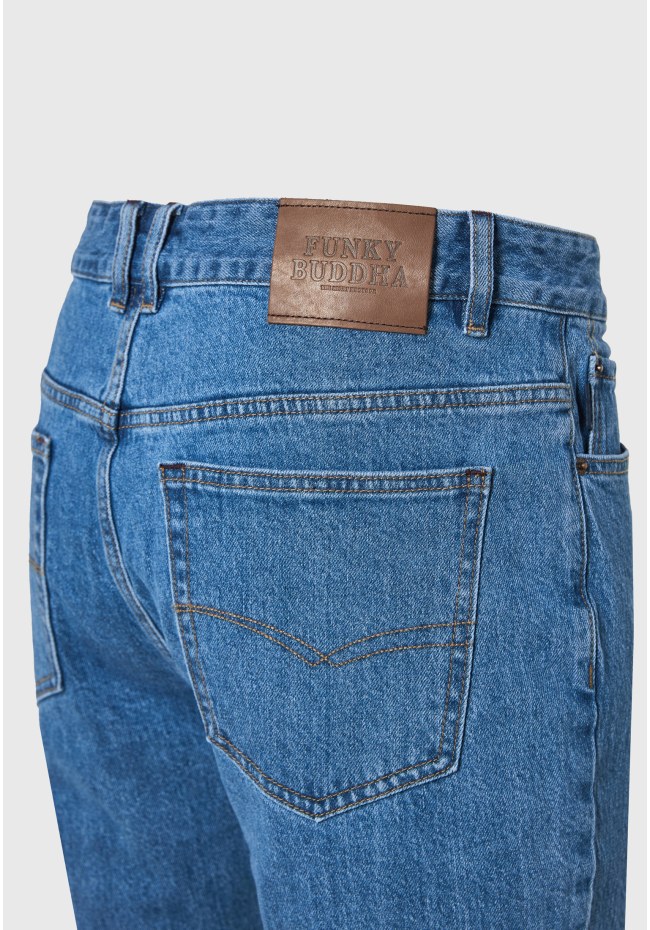 Ανδρικό jean παντελόνι Amsterdam slim tapered
