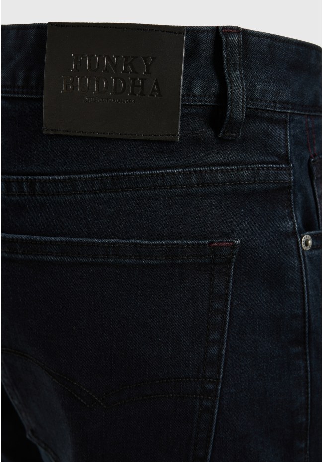 Ανδρικό ελαστικό tapered denim παντελόνι