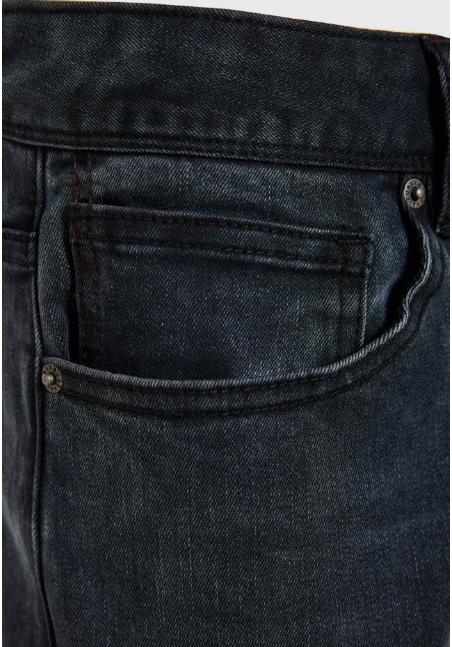Ανδρικό ελαστικό tapered denim παντελόνι