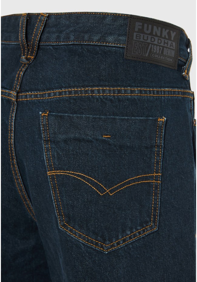 Ψηλόμεσο baggy Tokyo fit jean με V-Notch στη μέση