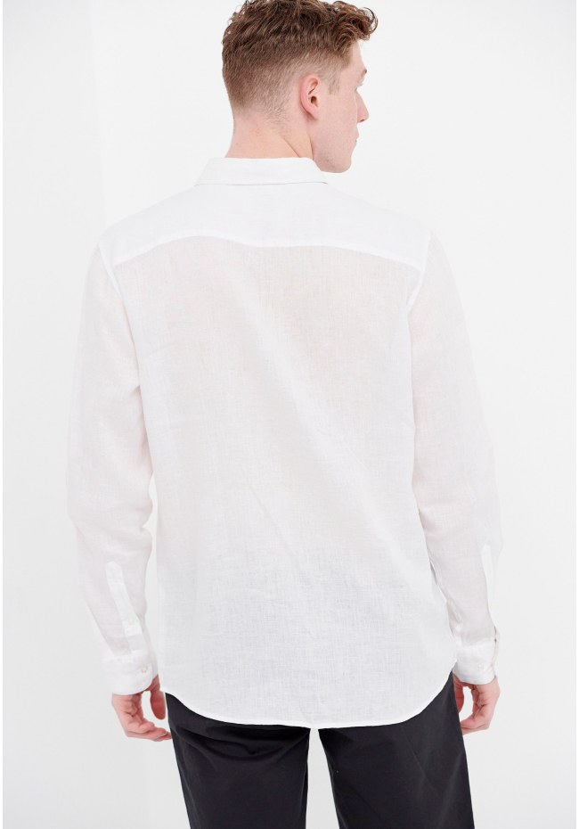 Essential λινό πουκάμισο