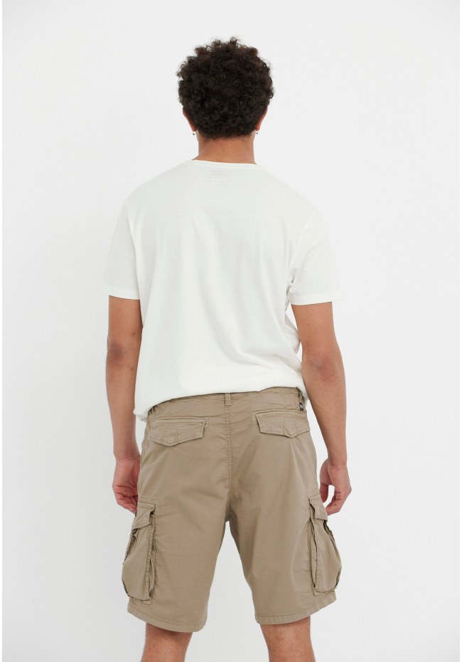 Relaxed fit cargo βερμούδα