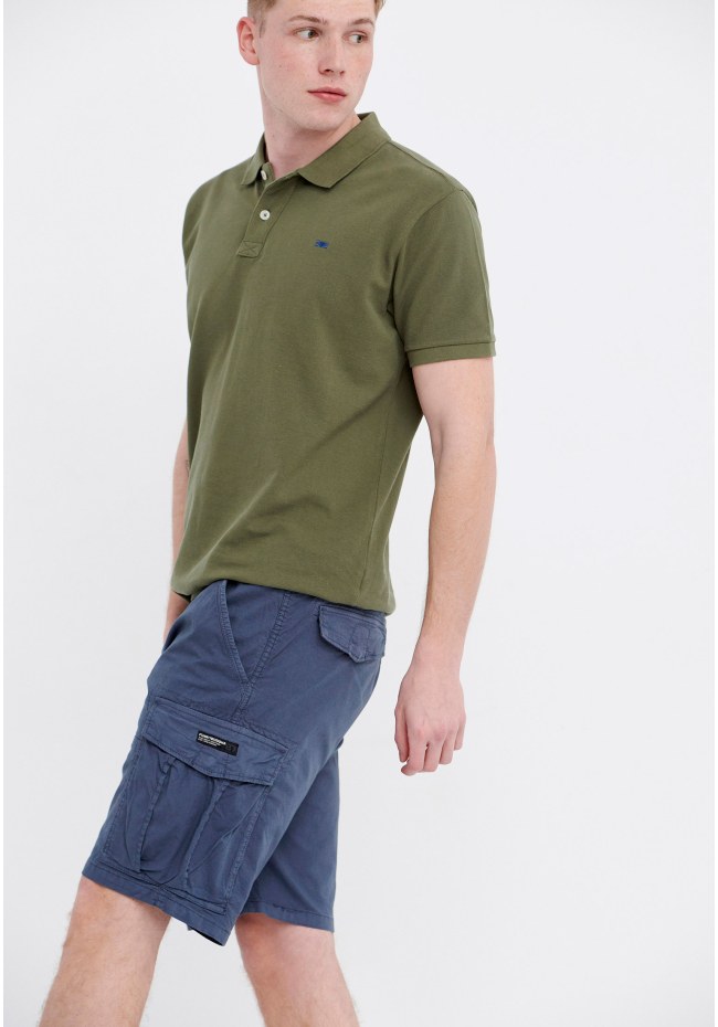Relaxed fit cargo βερμούδα