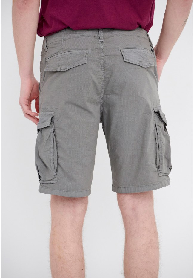 Relaxed fit cargo βερμούδα