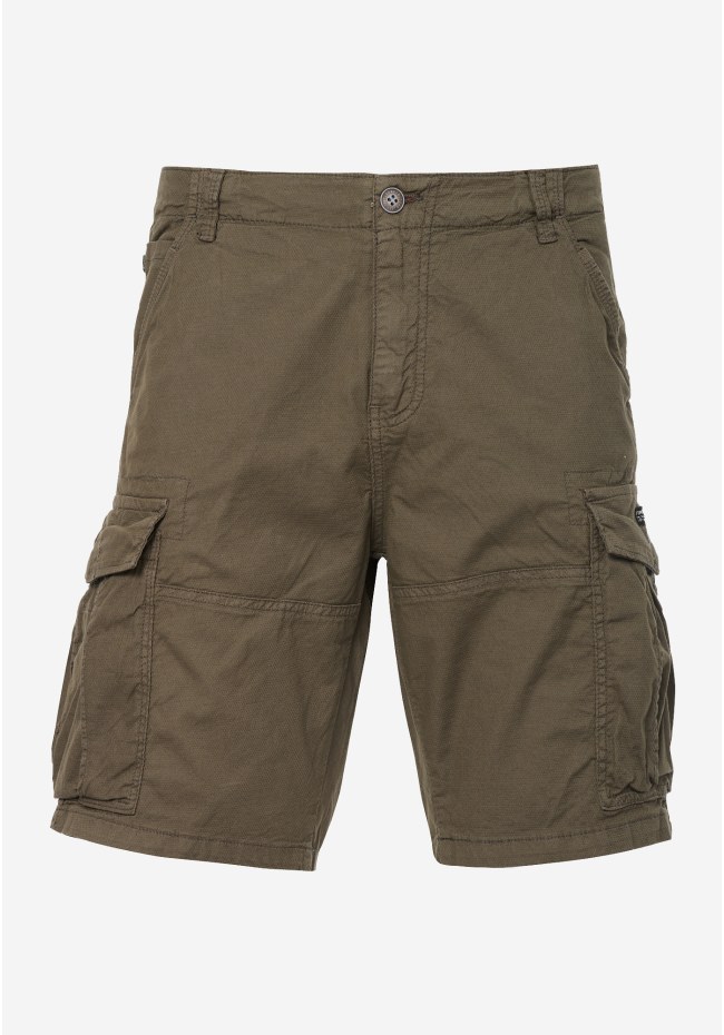 Relaxed fit cargo βερμούδα