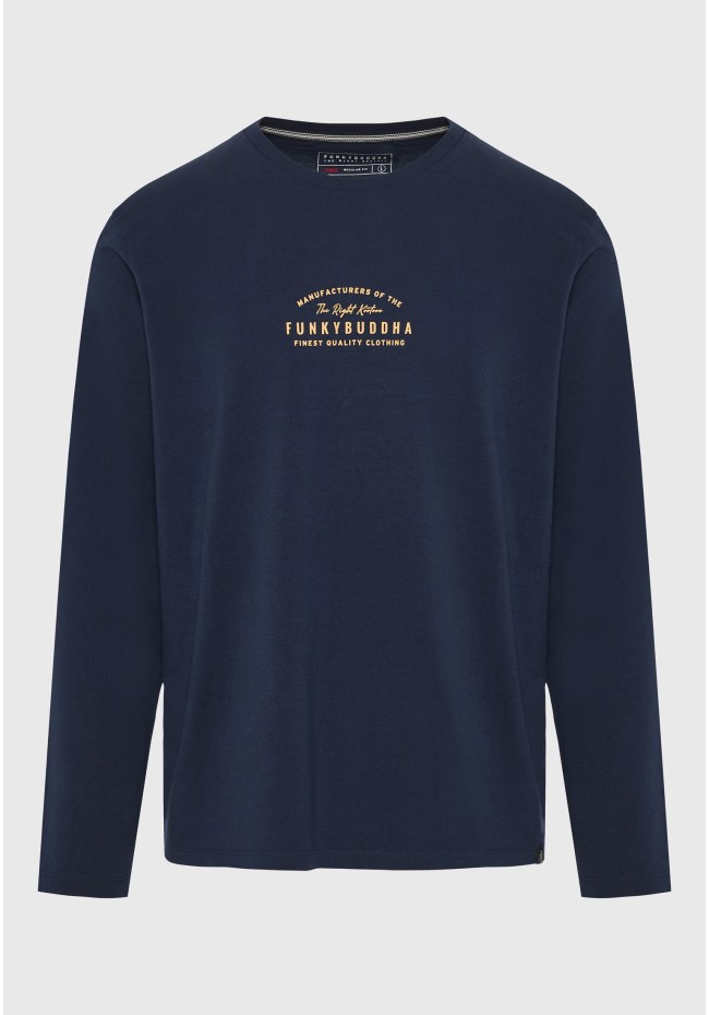 T-shirt with Funky Buddha print on the chest