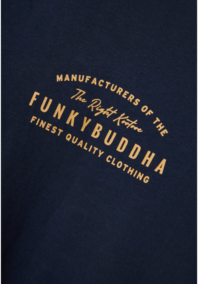 T-shirt with Funky Buddha print on the chest