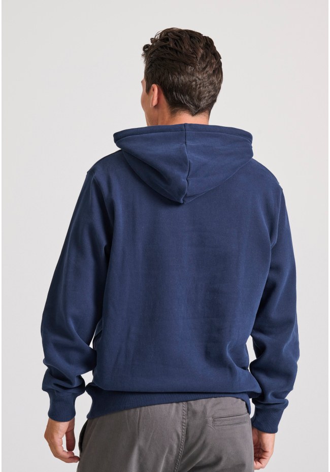 Relaxed fit φούτερ με embossed τύπωμα στο στήθος