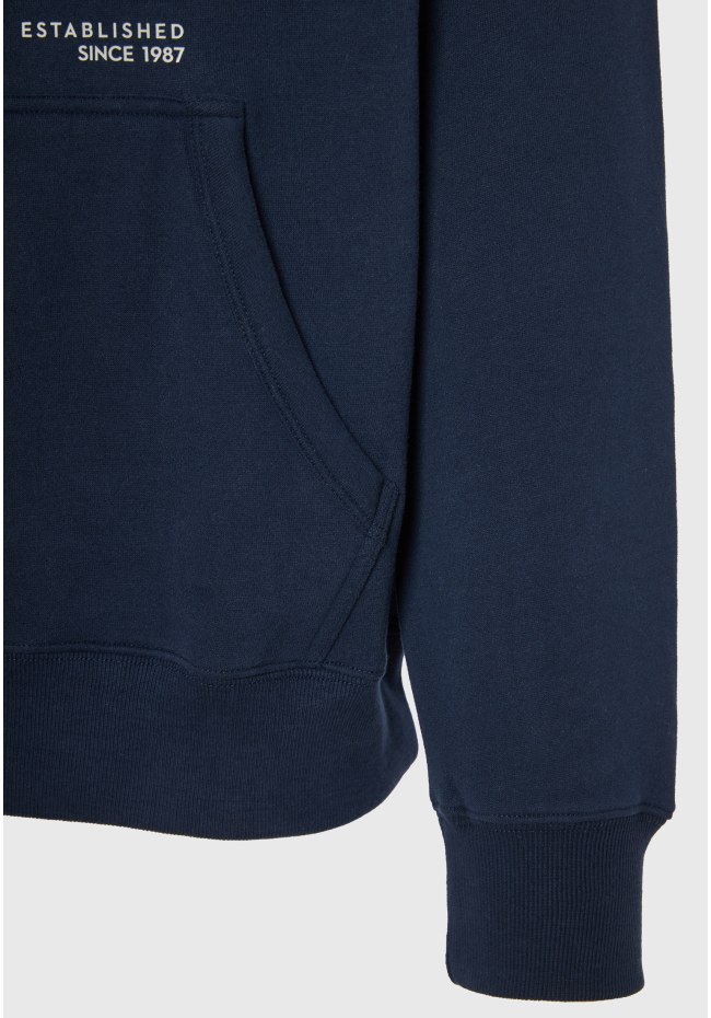 Relaxed fit φούτερ με embossed τύπωμα στο στήθος