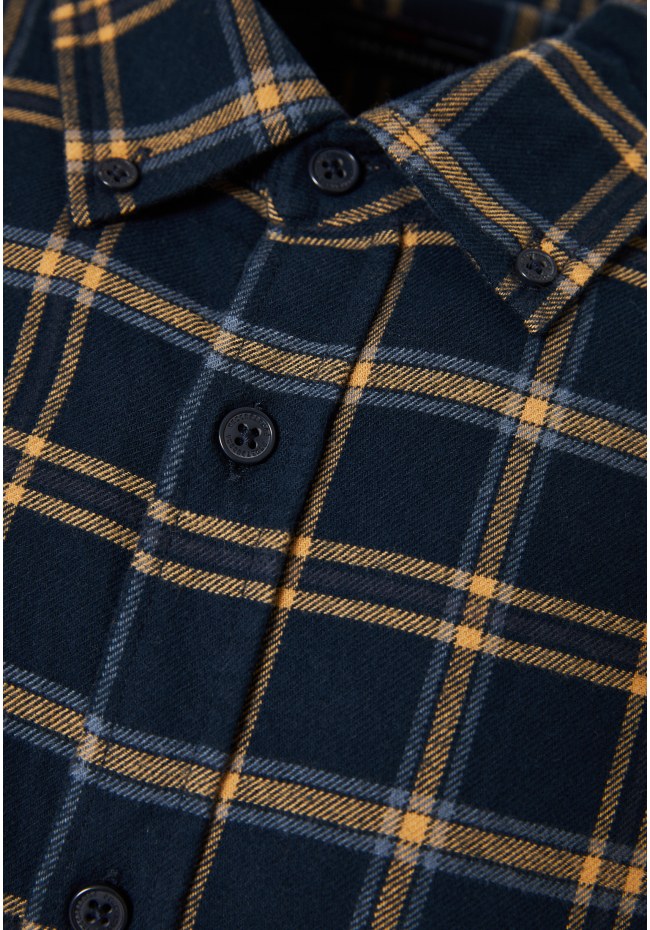 Ανδρικό καρό flannel πουκάμισο