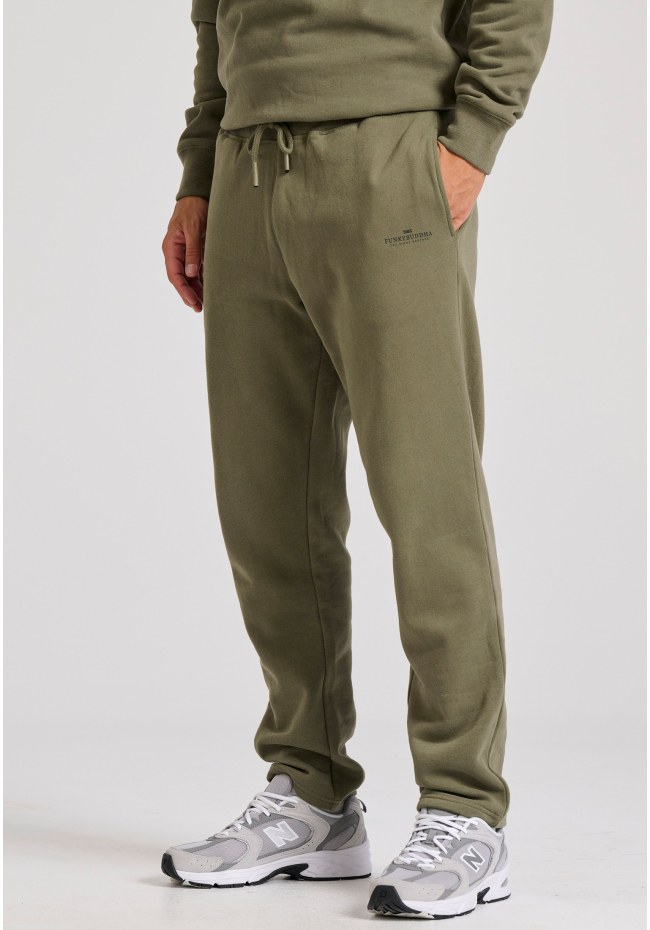 Men's joggers with printed logo