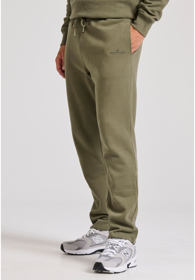 Men's joggers with printed logo