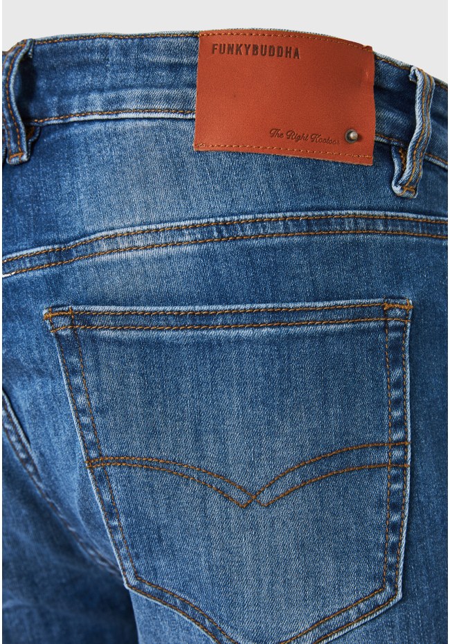 Slim tapered fit jeans