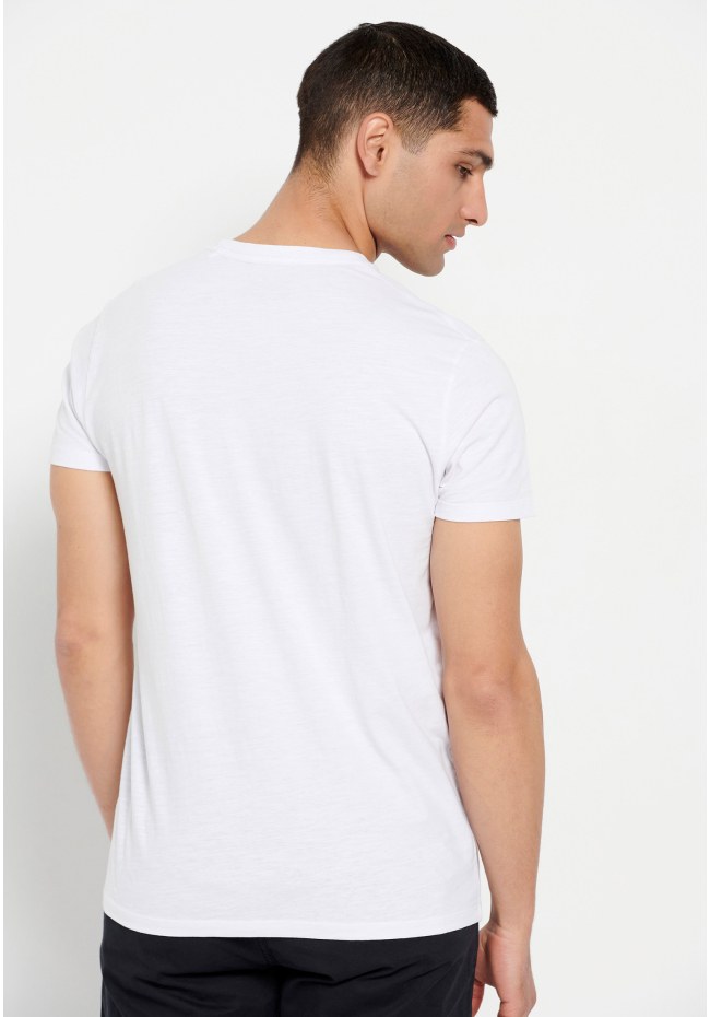 T-shirt με τύπωμα στο στήθος Garage 55