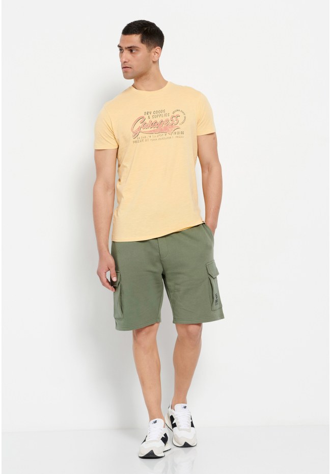 Loose tapered fit αθλητική βερμούδα Garage 55
