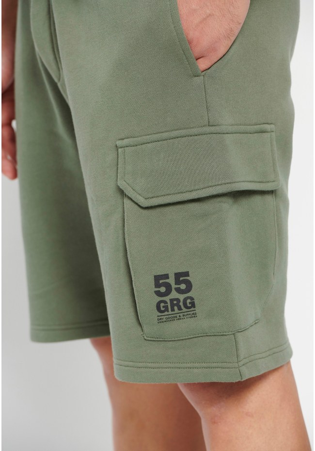 Loose tapered fit αθλητική βερμούδα Garage 55