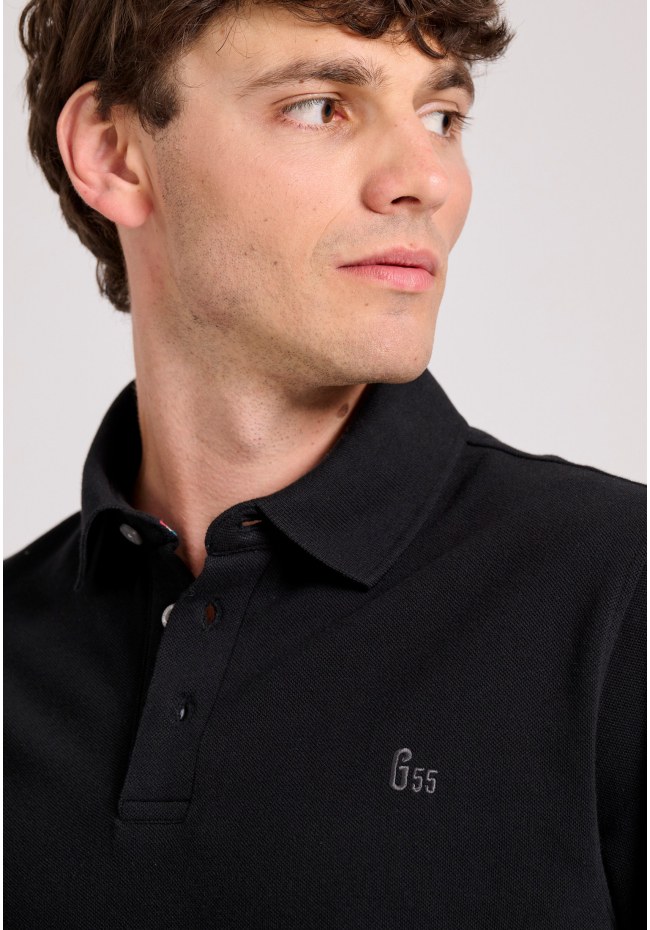 Essential polo μπλούζα με κέντημα Garage 55