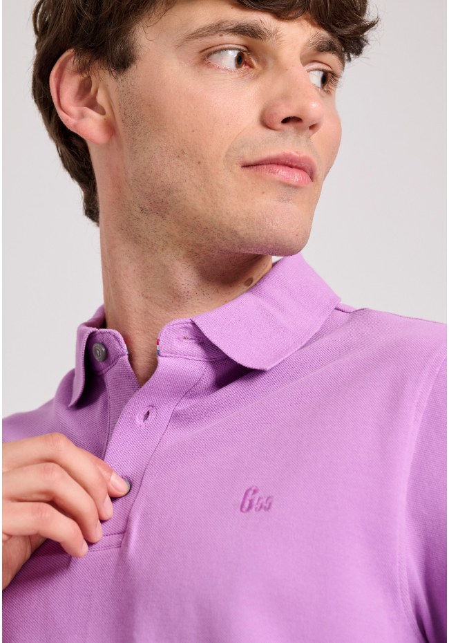 Essential polo μπλούζα με κέντημα Garage 55