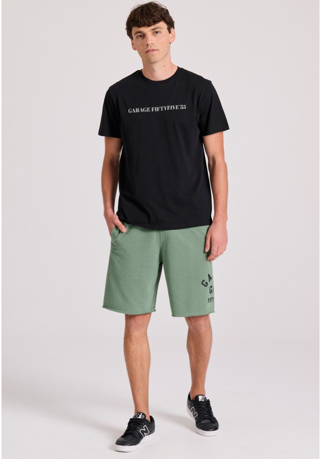 Ανδρικό t-shirt με τύπωμα στο στήθος Garage 55