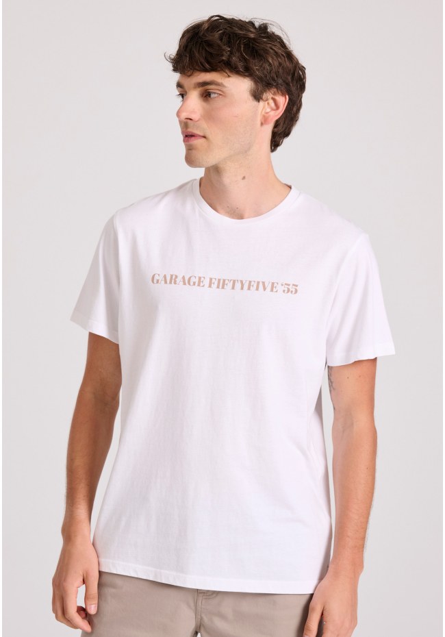 Ανδρικό t-shirt με τύπωμα στο στήθος Garage 55