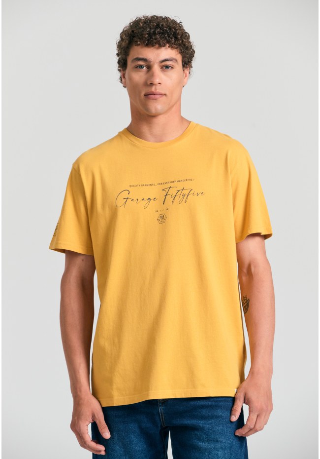 T-shirt με branded τύπωμα Garage 55.